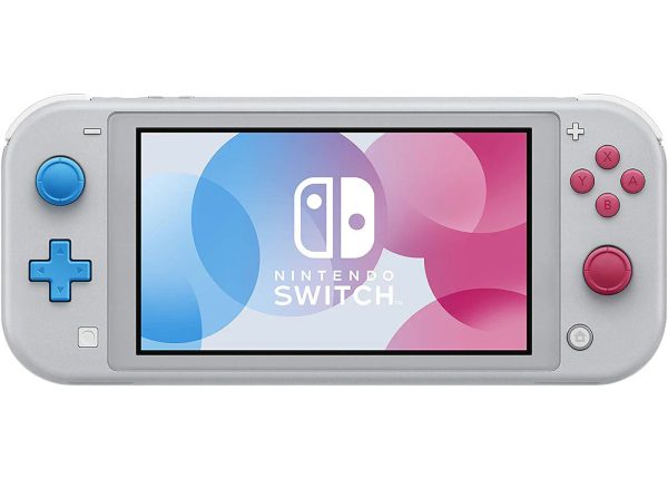 Nintendo Switch Lite Zacian and Zamazenta Pokemon Edition Gray - US Charger (HDHSGBZAA)