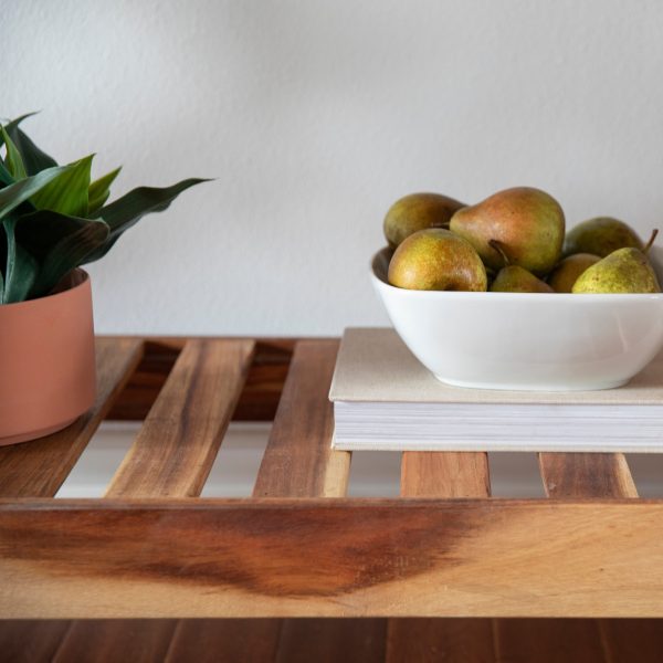 Potting Table/Bench/Serving Bar - Acacia Wood - Image 15