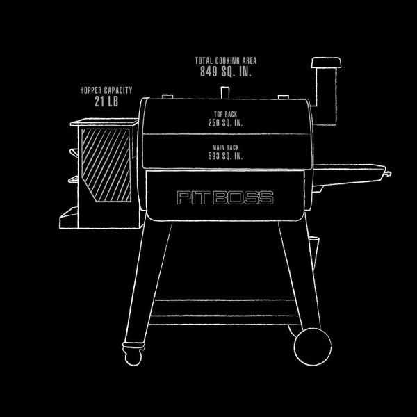 Pit Boss 850 Competition Series Pellet Grill - Image 12