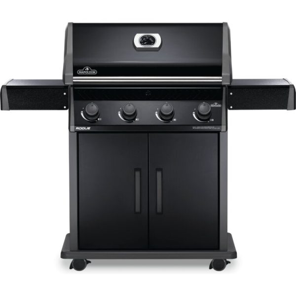 Rogue 4-Burner Propane Gas Grill with Cabinet - Image 2