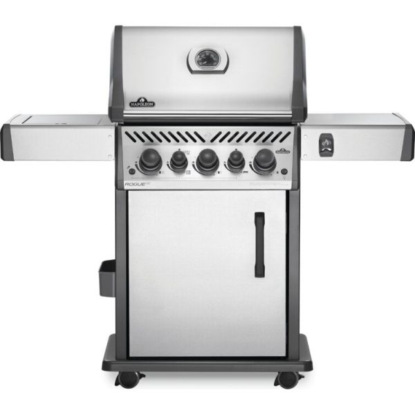 Rogue Napoleon 3-Burner Convertible Gas Grill with Cabinet