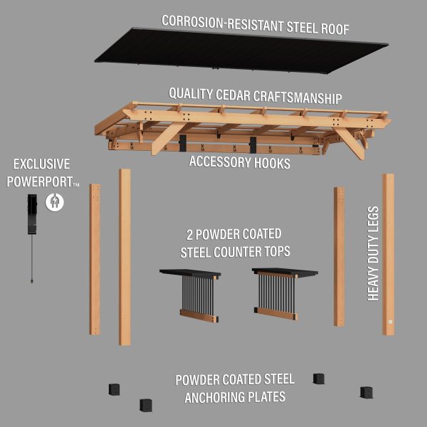 Saxony XL Grill Gazebo - Image 19