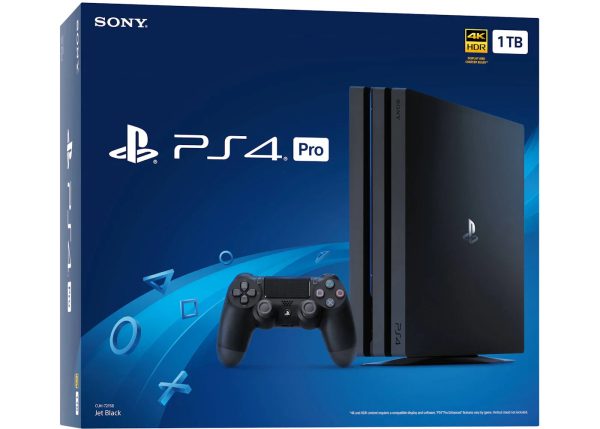 Sony PS4 PlayStation 4 Pro 1TB Console Jet Black (CUH-7215B) US Plug - Image 2