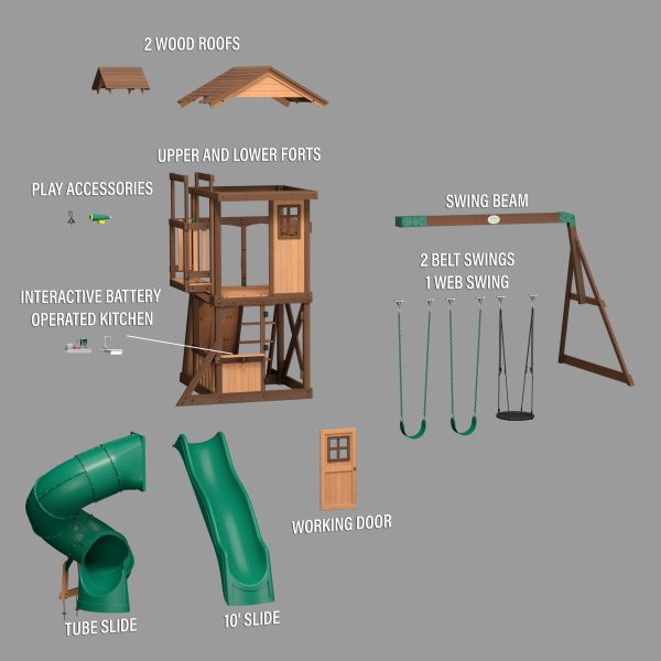 Tacoma Falls Swing Set - Image 12