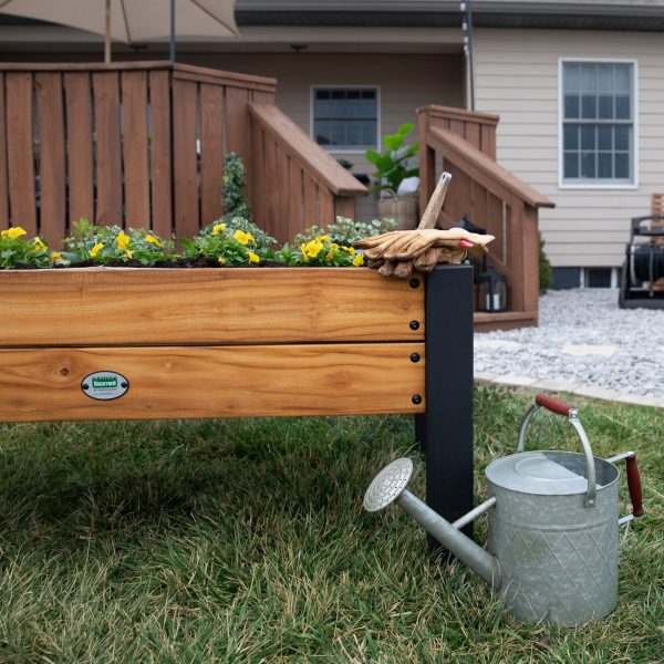 Raised Planter 100% Authentic Teak Wood - Image 12