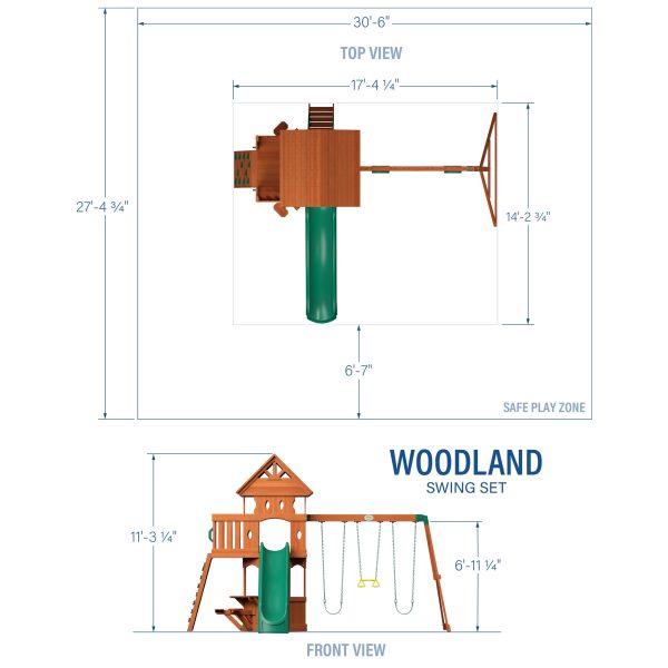 Woodland Swing Set - Image 18