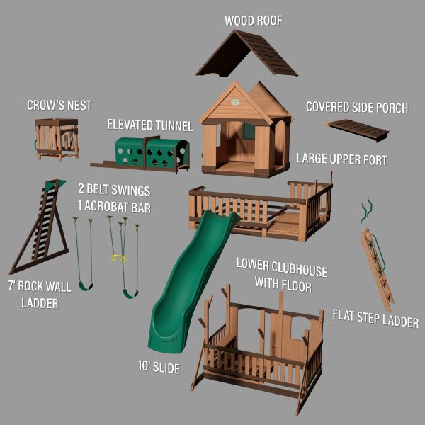 Woodridge Elite Swing Set - Image 26