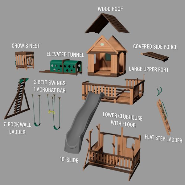 Woodridge Elite Swing Set - Image 14