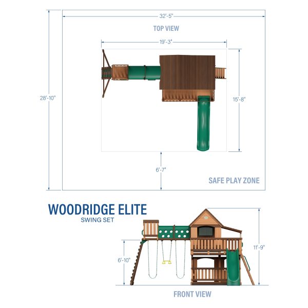 Woodridge Elite Swing Set - Image 17