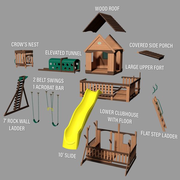 Woodridge Elite Swing Set - Image 38