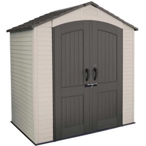 7 Ft. X 4.5 Ft. High-Density Polyethylene (Plastic) Outdoor Storage Shed with Steel-Reinforced Construction