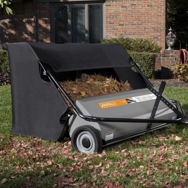 AllFitHD 50 in. 26 cu. ft. Lawn Sweeper