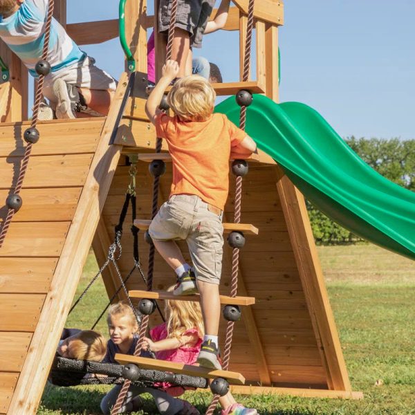 Endeavor All Cedar Wooden Swing Set