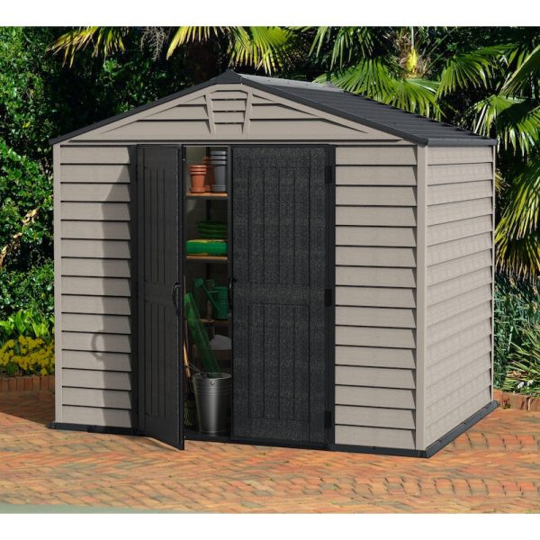 DuraMax StoreMax Plus 10.5×8 Ft with Molded Floor Vinyl Storage Shed - Image 4