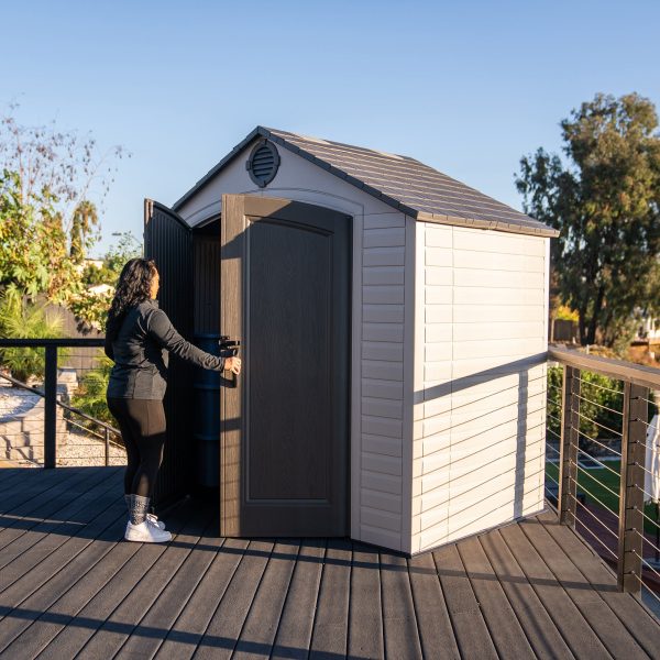 Lifetime, 8'x5' Outdoor Storage Shed - Image 6