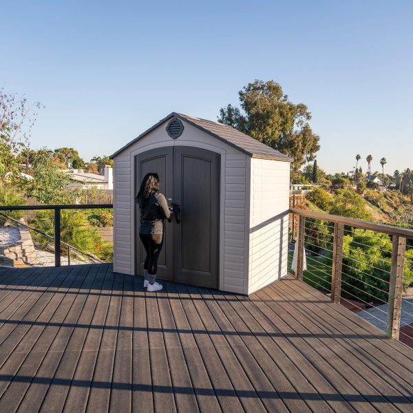 Lifetime, 8'x5' Outdoor Storage Shed - Image 11