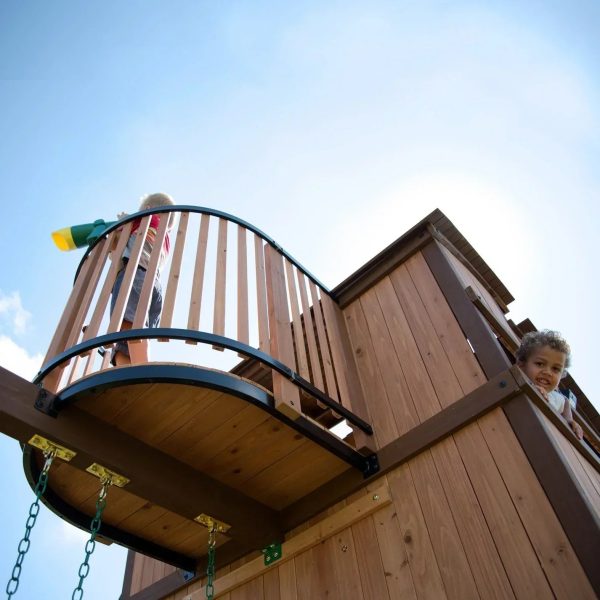 Skyfort Elite Wooden Swing Set - Image 4