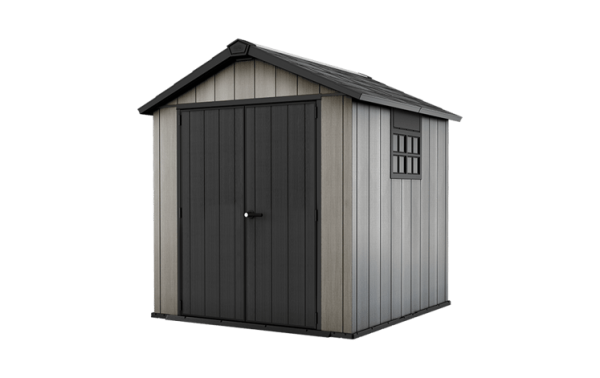 Keter Oakland 7.5x7 Storage Shed Grey