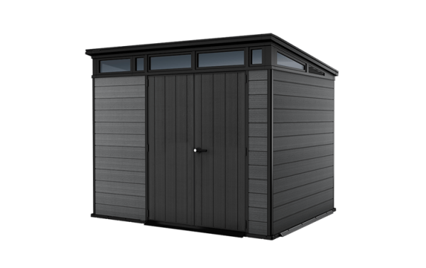 Keter Cortina 9x7 Storage Shed - Graphite