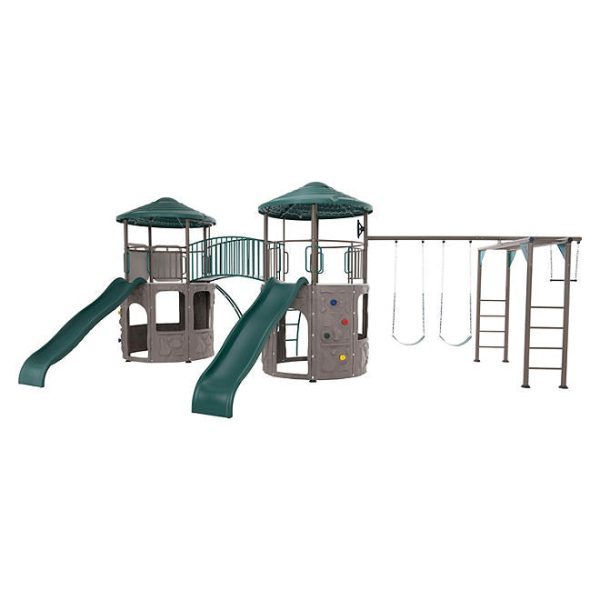 Lifetime 90966 Double Adventure Tower with Monkey Bars - Image 2