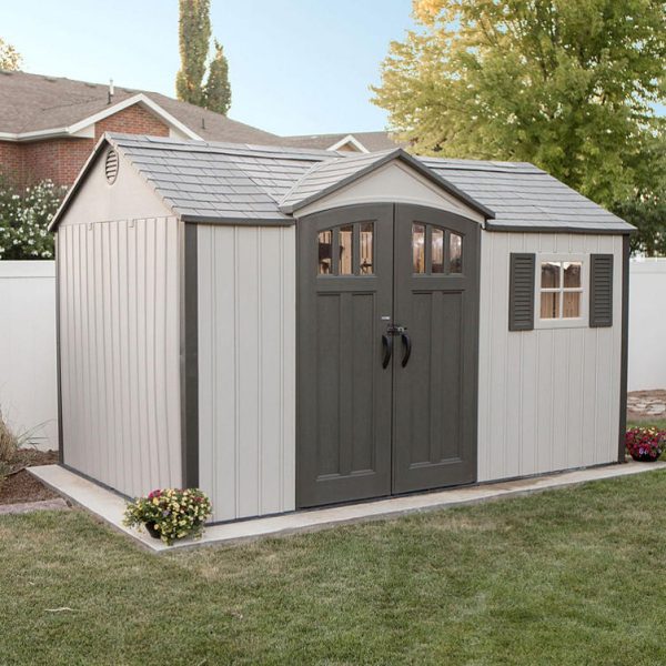 Lifetime 12.5 Ft. x 8 Ft. Outdoor Storage Shed