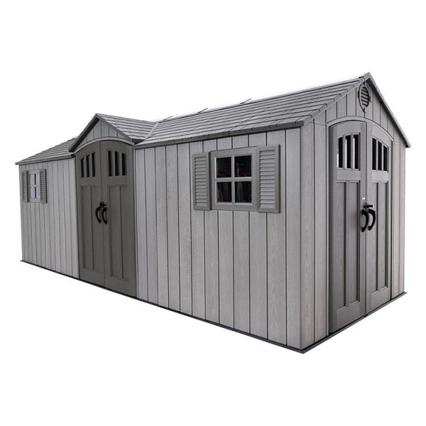 Lifetime 20 Ft. X 8 Ft. Outdoor Storage Shed - Image 3