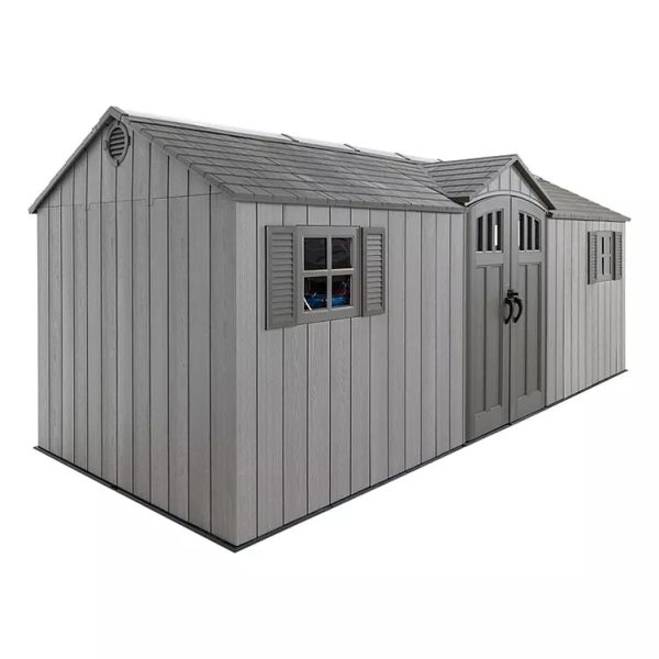 Lifetime 20 Ft. X 8 Ft. Outdoor Storage Shed - Image 4