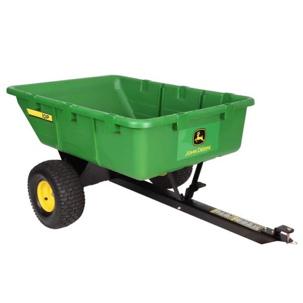 John Deere 650 lb. 10 cu. ft. Tow-Behind Poly Utility Cart