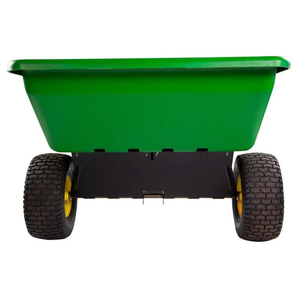 John Deere 650 lb. 10 cu. ft. Tow-Behind Poly Utility Cart - Image 2