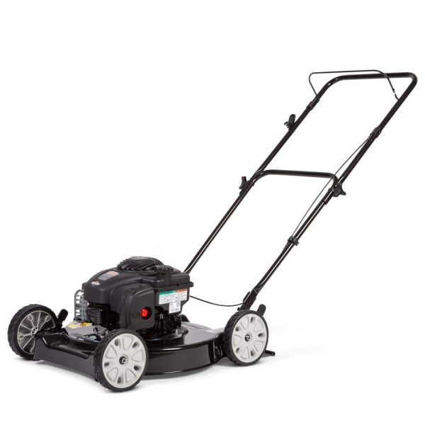 20 in. 125 cc Briggs & Stratton Walk Behind Gas Push Lawn Mower with 4 Wheel Height Adjustment and Prime 'N Pull Start - Image 4