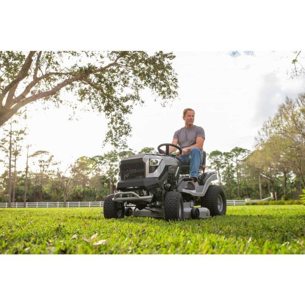 MT200 42 in. 19.0 HP 540cc EX1900 Series Briggs and Stratton Engine Automatic Gas Riding Lawn Tractor Mower - Image 4