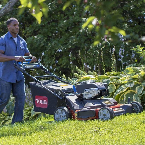 TimeMaster 30 in. Briggs & Stratton Personal Pace Self-Propelled Walk-Behind Gas Lawn Mower with Spin-Stop - Image 2