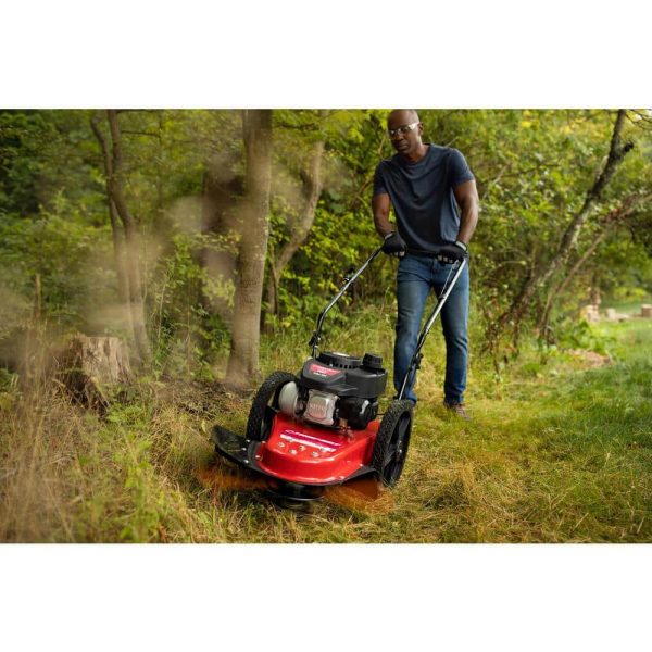 Troy-Bilt 22 in. 140 cc Gas Walk Behind String Trimmer Mower - Image 3