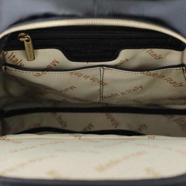 Schwarzer Leder-Rucksack aus Venedig – entscheiden Sie sich für italienische Exzellenz - Image 7